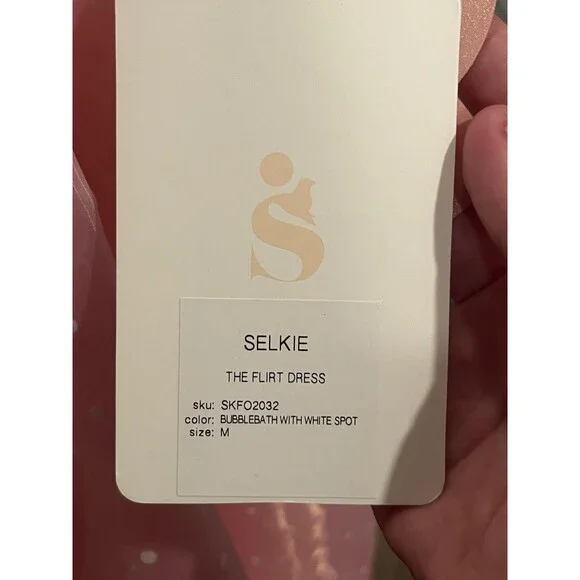 Selkie Flirt Dress in Bubble Bath- NWT medium - Picture 6 of 16